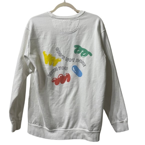 Christian Crew Neck Sweater God's not done with you - Picture 3 of 3